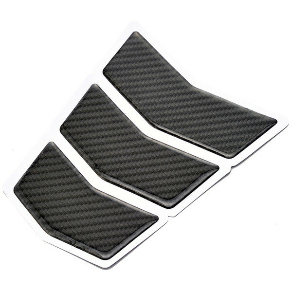 【エントリーでP5倍!20日20:00-27日1:59】 デイトナ D96101 カーボン調 [タンクパッド 3ピース Lサイズ]