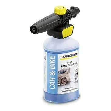 ケルヒャー KARCHER ウルトラフォームセット (3 in 1ウルトラフォームクリーナー+フォームジェット) 高圧洗浄機用アクセサリー 2.643-555.0 抜群の泡立ちと付着力 洗剤 洗浄剤 洗車 自動車 カー用品 オプション