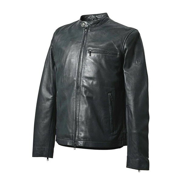 ACE JACKET IRON BLUE M RLJ110 RIDEZ [シングルライダースジャケット]