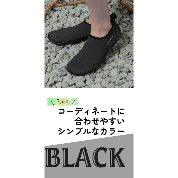 総合通販PREMOA 楽天市場店のリーフツアラー マリンスポーツ サマーシューズ ブラック 24cm RA8001 BK Reef Tourer [ウォーターシューズ]｜アングル3