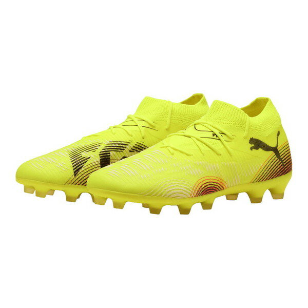 Shoes - プーマ サッカースパイク フューチャー 8 マッチ HG/AG イエロー 27.0cm 108369 03 PUMA