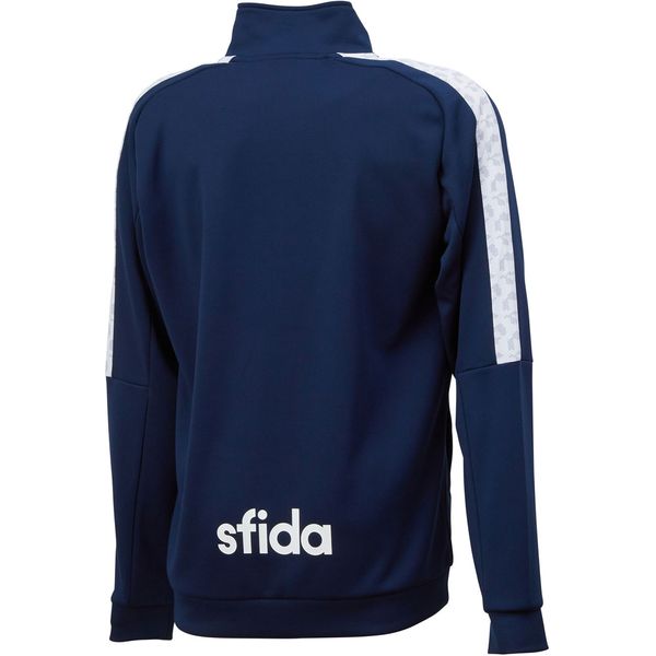 スフィーダ フットサルウエア SA-21812JR NVY BP ウォームアップジャケット JR 140cm SFIDA Navy