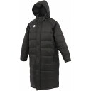 スフィーダ フットサルウエア SA-24854 BLK BP パデッドロングコート LINE M SFIDA ブラック