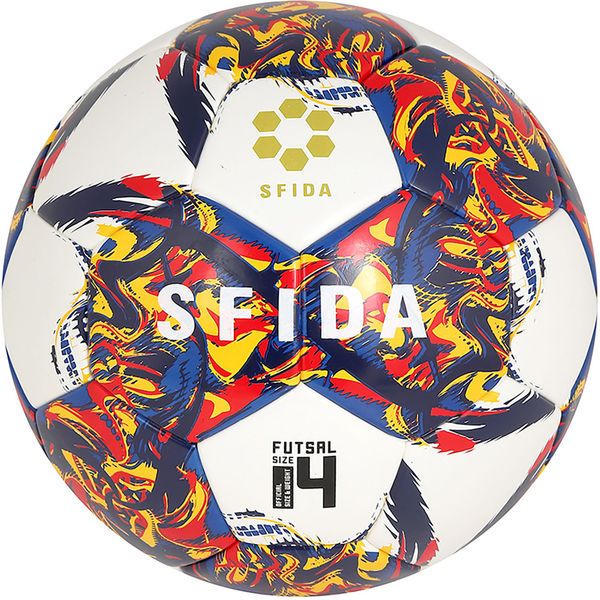 スフィーダ フットサルボール SB-25IR01 BLURED INFINITO RIMBA MATCH 4号 SFIDA BLU/RED