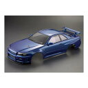 NISSAN SKYLINE (BNR34) Finished Body Metallic-blue 48716 KillerBody