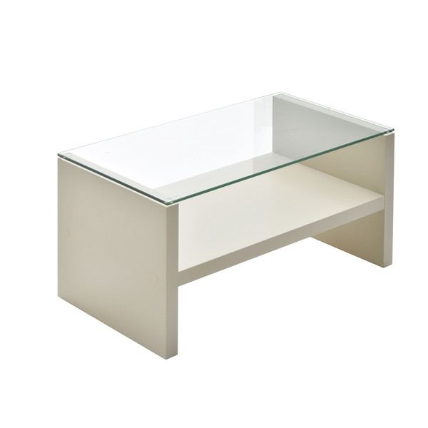 NKTB0266MOBEG B.Bファニシング ベージュ Noko [ガラスセンターテーブル 幅75] メーカー直送