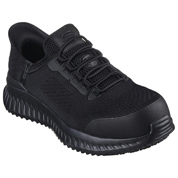スケッチャーズ ワークシューズ TILIDO-FLETCHIT ブラック 27.0cm 200206W BLK SKECHERS メンズ 