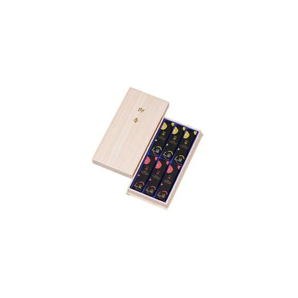 利休(TSUBAKI(椿))アソート 短寸6箱 桐箱入り 奥野晴明堂 XP1025