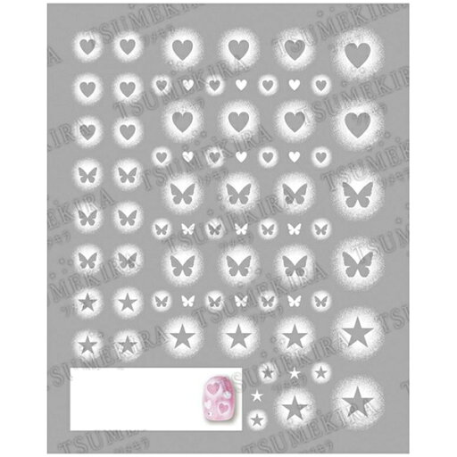 TSUMEKIRA(ツメキラ) ネイルシール es Airy cheek White ES-ACH-101 イングカワモト TSUMEKIRA(ツメキラ) ネイルシール es Airy cheek White ES-ACH-101 イングカワモト