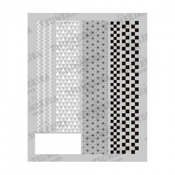 TSUMEKIRA(ツメキラ)ネイルシール es 和柄帯 ES-WOB-101 イングカワモト