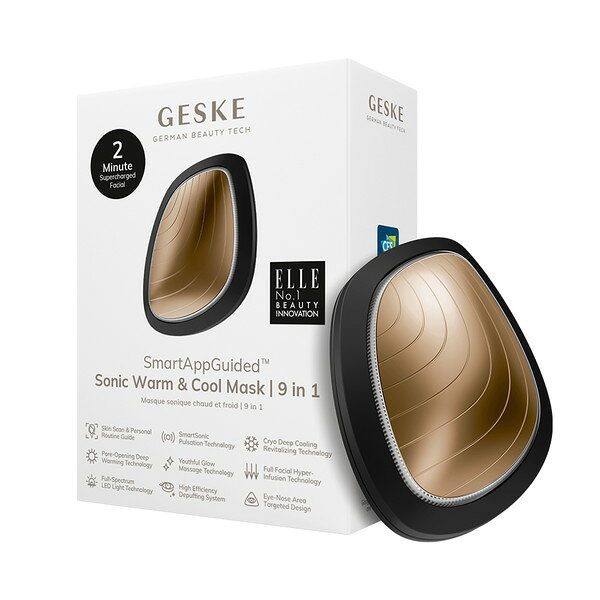 GK000002GY01 GESKE ソニック ウォーム&クール マスク [温冷美顔器]