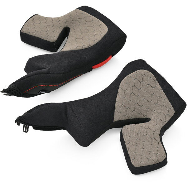 D62041 バイク用 ヘルメット X-804RS用 補修品 チークパッド Mサイズ用 極厚 35mm グレー 62041 NOLAN