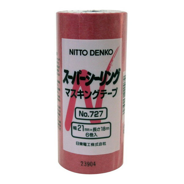 スーパーシーリングテープ 21mm×18m 6巻入り ニトムズ