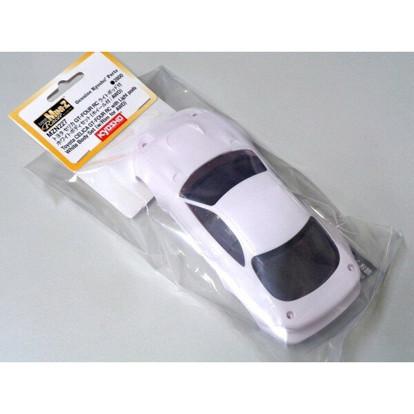 トヨタ セリカ GT-Fourホワイトボディセット(未塗装/ホイール MZN227 京商