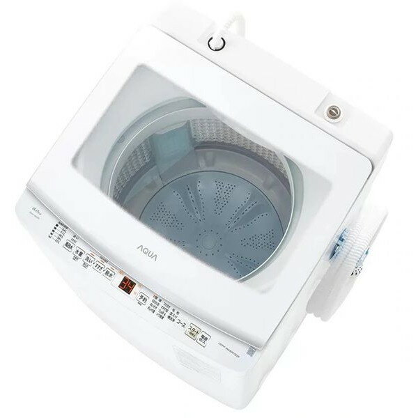 AQW-V8A-W AQUA ホワイト Vシリーズ [全自動洗濯機 (洗濯8.0kg)]