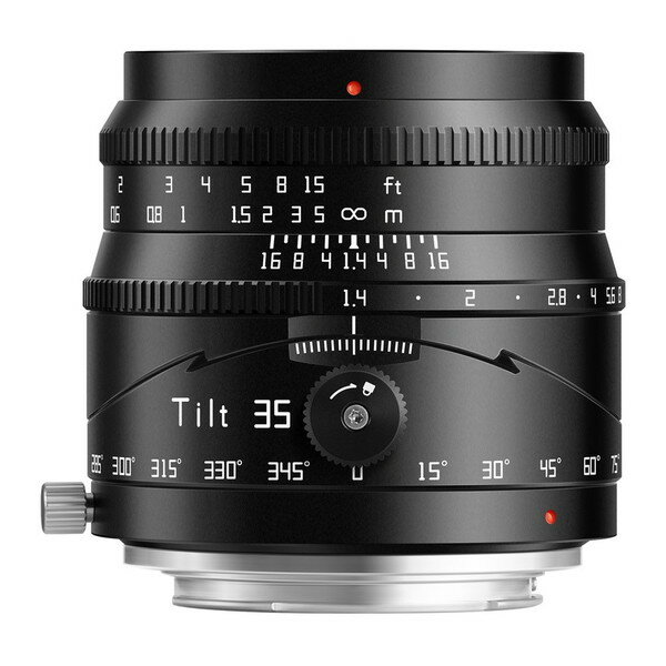 TT-Tilt-35F14-X-B 銘匠光学 TTArtisan Tilt 35mm f/1.4 C 大口径標準レンズ(富士フイルムXマウント)
