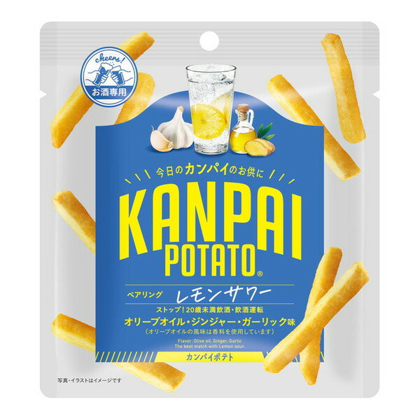 ブイエフアンドティ KANPAI POTATO レモンサワー スティックポテト 小袋 30gx6 メーカー直送 ギフト プレゼント お歳暮 冬ギフト