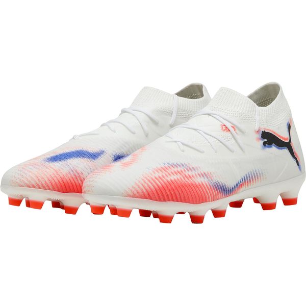 サッカースパイク フューチャー 8 マッチ HG/AG ホワイト 28.0cm 108596 01 PUMA