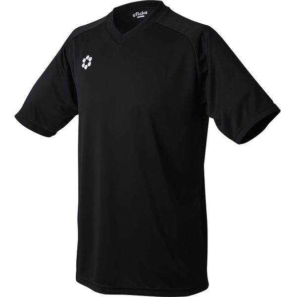 フットサルウエア BP TEAMシャツS/S ブラック XL SA24832 BLK SFIDA