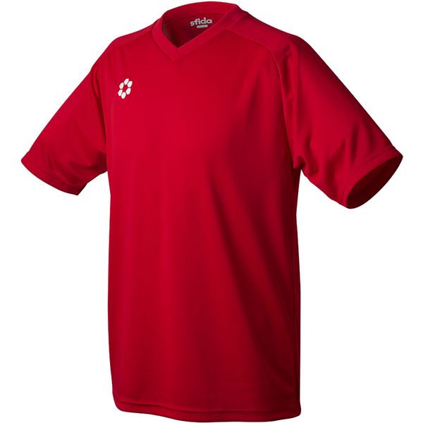 フットサルウエア BP TEAMシャツS/S レッド M SA24832 RED SFIDA