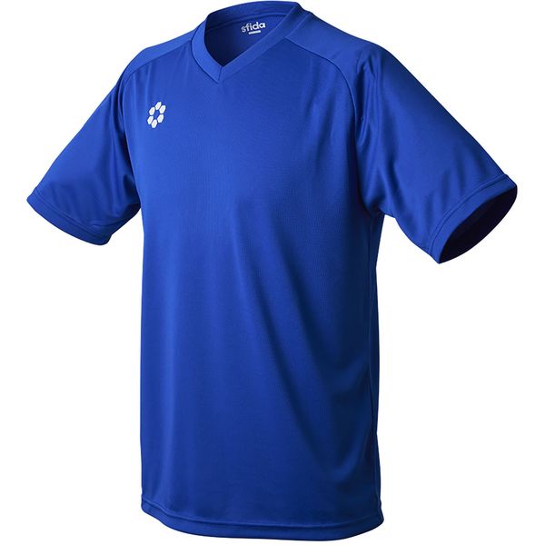 フットサルウエア BP TEAMシャツS/S JR ブルー 120 SA24832JR BLU SFIDA