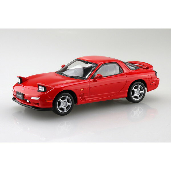 商品説明★ マツダが誇るロータリースポーツカーが登場★ 金型追加★ リトラクタブルヘッドライトは開閉選択式で組み立て可能★ パーツ点数33点のお手軽モデル★ 選択式でローダウン仕様も組み立て可能★ 塗装不要ボディ色をプラスチック材料の着色で再現する事により、塗装不要となりました。ツヤツヤのボディも見どころです。★ 接着剤不要はめ込み式を採用する事で接着剤が不要となりました。★ 少ないパーツで高い再現性キットを簡略化しながらも1/32スケールで高い再現性を実現しました。スペック* スケール:1/32