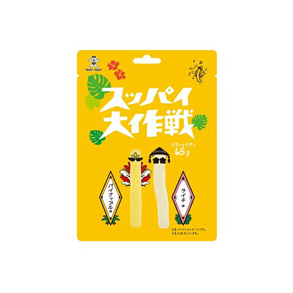 岩塚製菓 旺旺ジャパン スッパイ大作戦 パイナップル味&ライチ味 65g×10 メーカー直送 ギフト プレゼン..