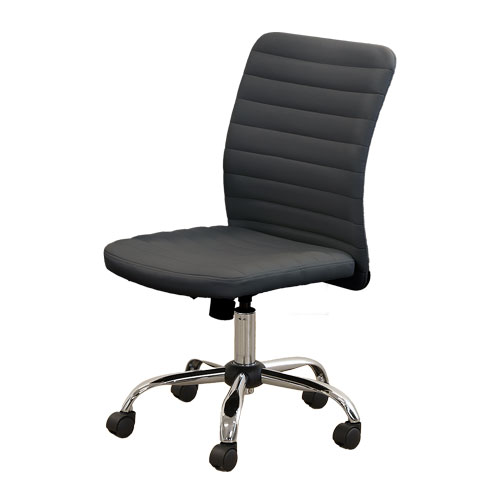 QUE-2-W-GY Netforce グレー キューチェア [オフィスチェア (肘なし)] メーカー直送 [2]