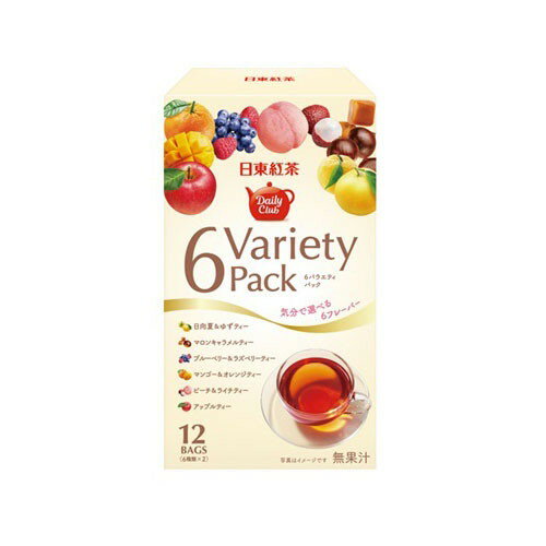 三井農林 日東紅茶 デイリークラブ 6P バラエティパック 12袋x6 メーカー直送 プレゼント ギフト