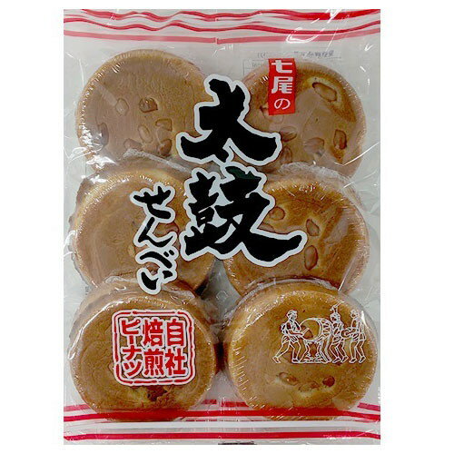 七尾製菓 太鼓せんべい 12枚x10 メーカー直送 プレゼント ギフト