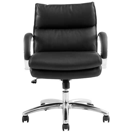 456301 グラント BK ロータイプ PU 関家具 ブラック [オフィスチェア] メーカー直送