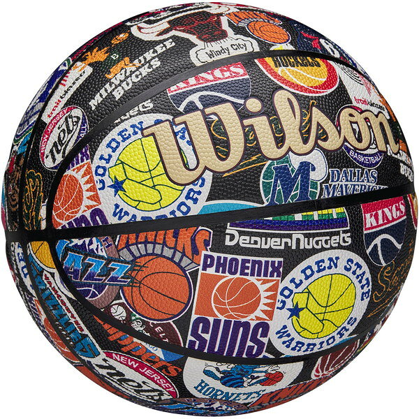 WZ4028501XB7 NBA ALL TEAM RETRO バスケットボール (オールチーム) 7号 マルチカ...