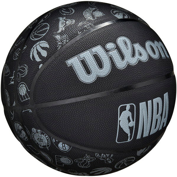 WTB1300XBNBA03 NBA ALL TEAM バスケットボール(ブラック)3号 ウィルソン