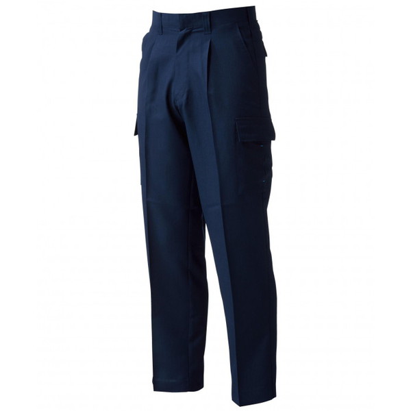 Rakuten - 桑和 118 ワンタックカーゴパンツ 105サイズ ネイビー(1) BULL WORKS 桑和