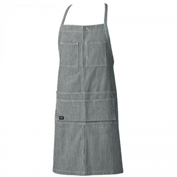 桑和 10121 エプロン首掛 Fサイズ ブルー(8) G.GROUND 桑和