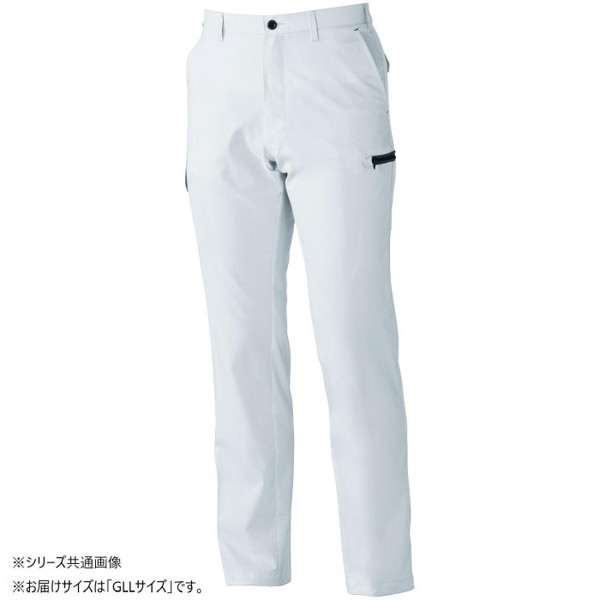 桑和 3018-08 カーゴパンツ GLLサイズ シルバーグレー(22) 桑和