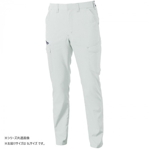 乐天商城 - 桑和 3478-08 カーゴパンツ 5Lサイズ シルバーグレー(22) 桑和
