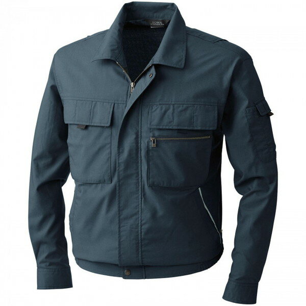 桑和 483 長袖ブルゾン 4Lサイズ ナイトネイビー(55) 桑和