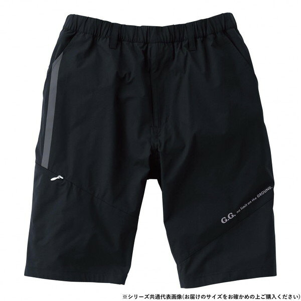 Rakuten - 桑和 7308-07 ハーフパンツ 3Lサイズ ブラック(4) 桑和