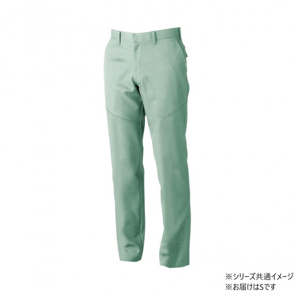 桑和 9669-99 スラックス(ノータック.脇ゴム) Sサイズ モスグリーン(107) SOWA 桑和