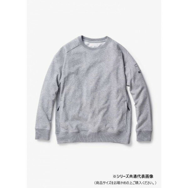 桑和 B2805-00 長袖トレーナー Sサイズ モクグレー(26) 桑和(4.0)