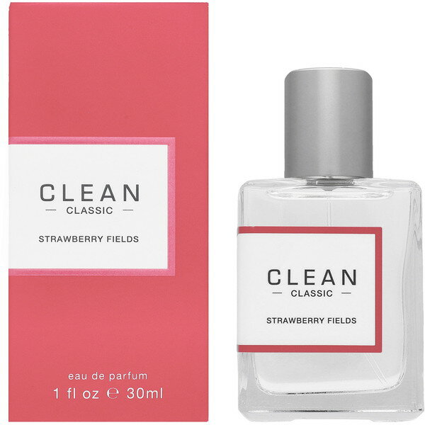 【エントリーでP5倍!20日20:00-27日1:59】 CLEAN クリーン 香水 ユニセックス メンズ レディース クラシック ストロベリーフィールド オードパルファム 30mL CLN-CLASSICSTRAWBER-30 フレグランス 誕生日 新生活 クリスマス ギフト プレゼント