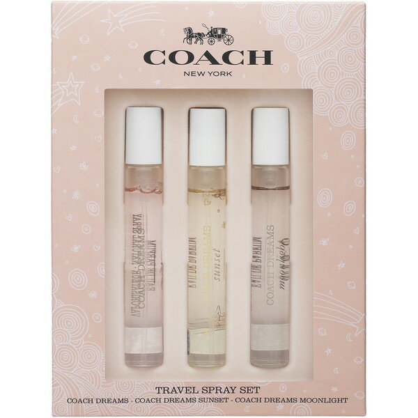 COACH コーチ 香水 レディース ドリームス オードパルファム トリオセット 24AW CO-COACHEPTRIOSET-24A..