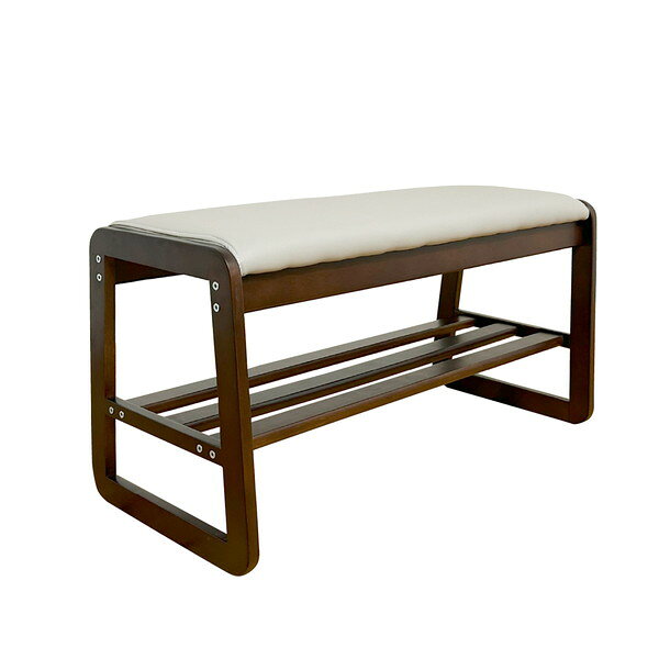 BT-SHOE-BENCH-W80-BR 後藤家具物産 ブラウン [幅80cmシューズベンチ] メーカー直送 [2]