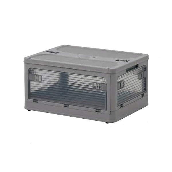 【エントリーでP5倍!20日20:00-27日1:59】 収納ボックス 収納ケース 折りたたみ 前開き 3個 Mサイズ 大容量 衣類収納 積み重ねて配置可能 カラーボックス 書類 プラスチック グレージュ