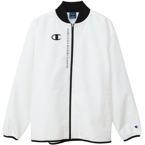 【エントリーでP5倍!20日20:00-27日1:59】 チャンピオン スポーツウエア ウィンドブレーカージャケット ホワイト XXL C3-ASC17 010 Champion(4)