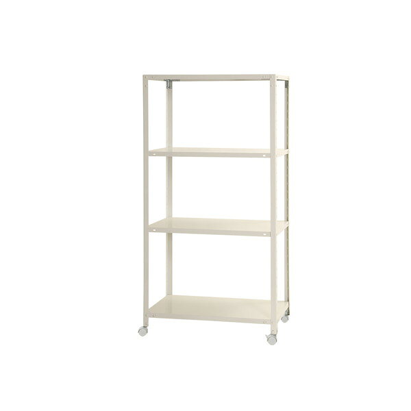 商品説明★ 耐荷重1段/40kg総積載荷重80kgまでキャスター付ラックで移動も簡単です。中段の変更が簡単なスチールラックです。豊富なサイズ展開で欲しいが見つかる!!様々な収納場所に合わせて便利に使えます。おしゃれなインテリアラック。スペック* 材質: スチール製* 商品サイズ: 外寸: 幅81.4×奥行41.2×高さ153.5cm* 棚板枚数4枚* 生産国: 日本