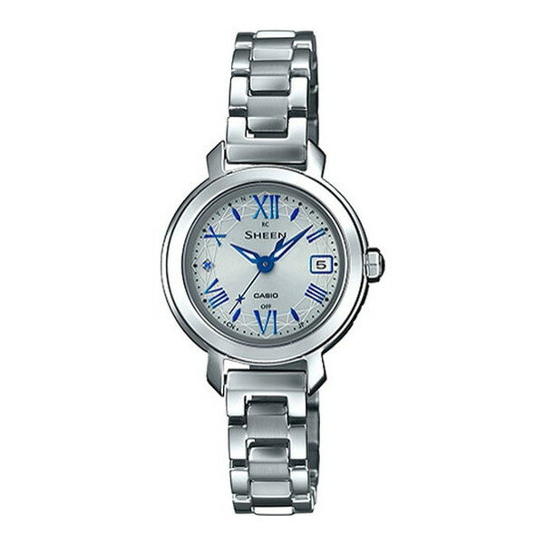 腕時計 時計 CASIO カシオ SHEEN シーン レディース SHW-5300D-7AJF ソーラー充電 ウォッチ シルバー 誕生日 新生活 クリスマス 母の日 ギフト プレゼント SHW5300D7AJF