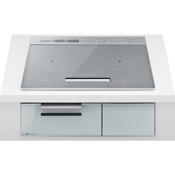 CS-A86-S MITSUBISHI シルバー/クリアシルバー CROSS+TOPシリーズ [ビルトインIHクッキングヒーター(60cm幅・IH3口・単相200V)]