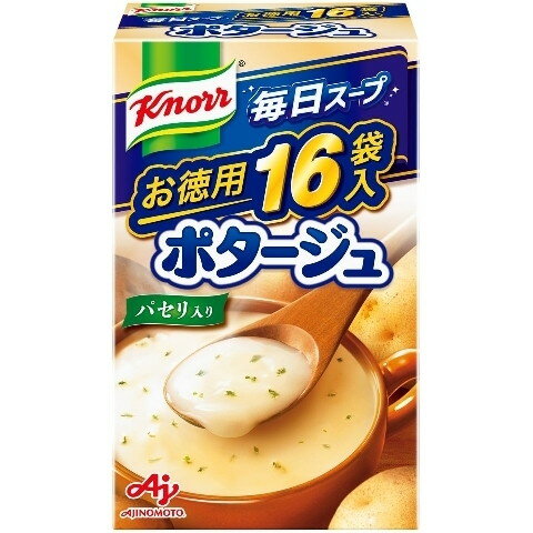 味の素 クノール 毎日スープ ポタージュ 16袋 251.2g× 12 メーカー直送 ギフト プレゼント お歳暮 冬ギフト